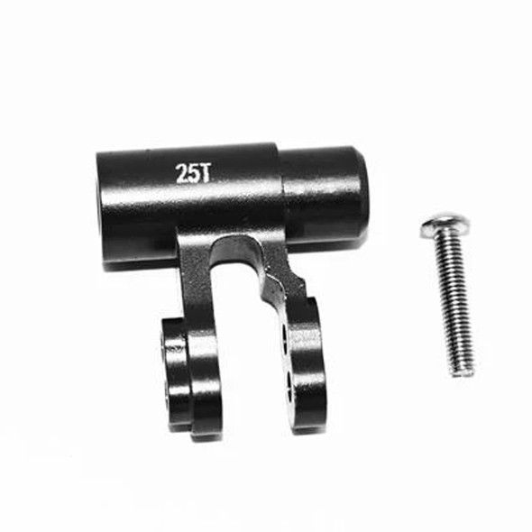 GPM Racing Aluminum Standard 25T Servo Horn Black : Traxxas X Maxx GPM Racing Aluminum Standard 25T Servo Horn Black : Traxxas X Maxx