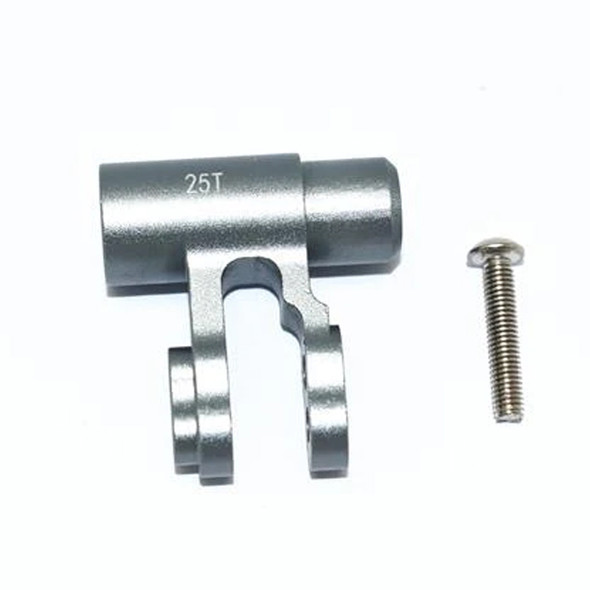 GPM Racing Aluminum Standard 25T Servo Horn Grey : Traxxas X Maxx GPM Racing Aluminum Standard 25T Servo Horn Grey : Traxxas X Maxx