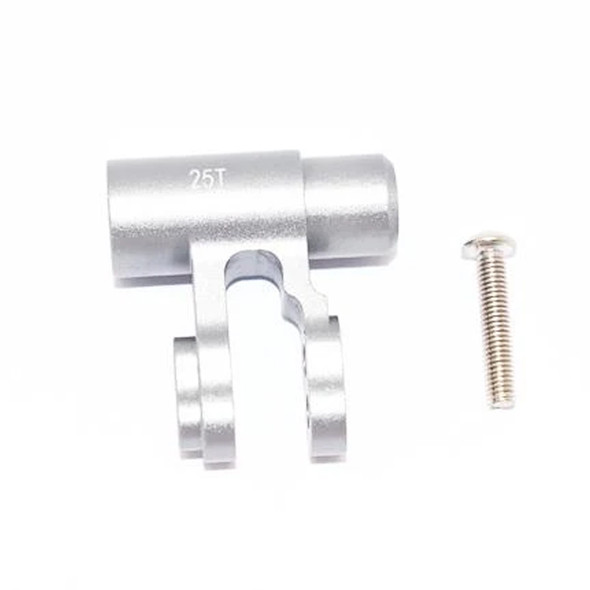 GPM Racing Aluminum Standard 25T Servo Horn Silver : Traxxas X Maxx GPM Racing Aluminum Standard 25T Servo Horn Silver : Traxxas X Maxx