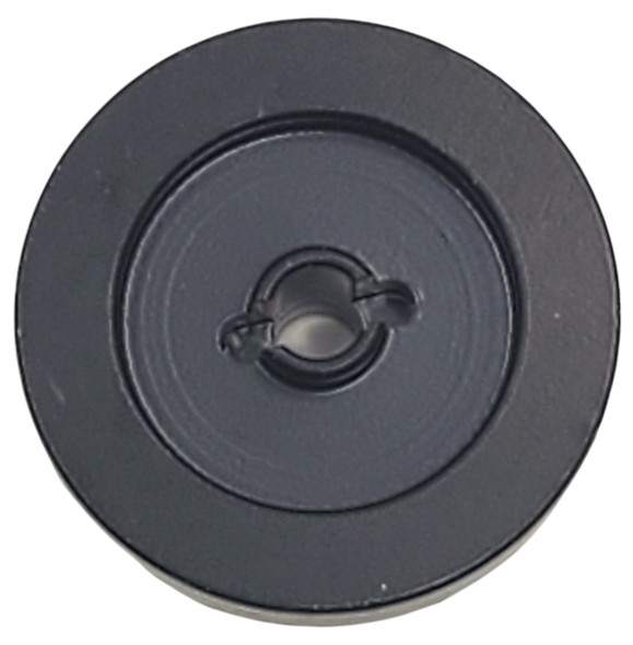 NHX Black Brass Wheel Weight w/ Extended +5mm Hex Adaptor : Axial SCX24
