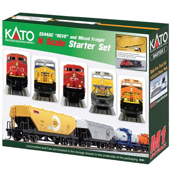 Kato 106-102 Transcontinental 7-Car Set / Canadian National N