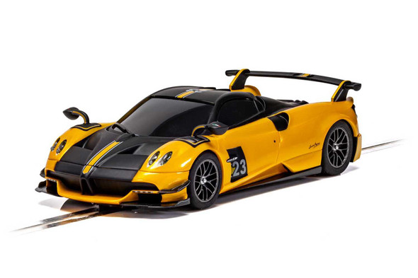 Scalextric C4212 Pagani Huayra Roadster BC - Yellow 1/32 Scale Slot Car