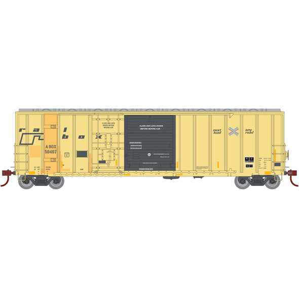 Athearn 50' FMC Ex-Post Combo Door Box RBOX Late #50407 Freight Car N Scale