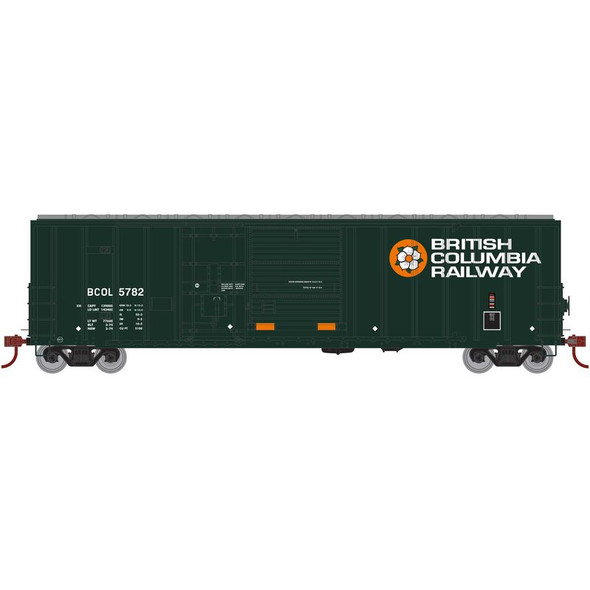 Athearn 50' FMC Ex-Post Combo Door Box BCR #5782 Freight Car N Scale
