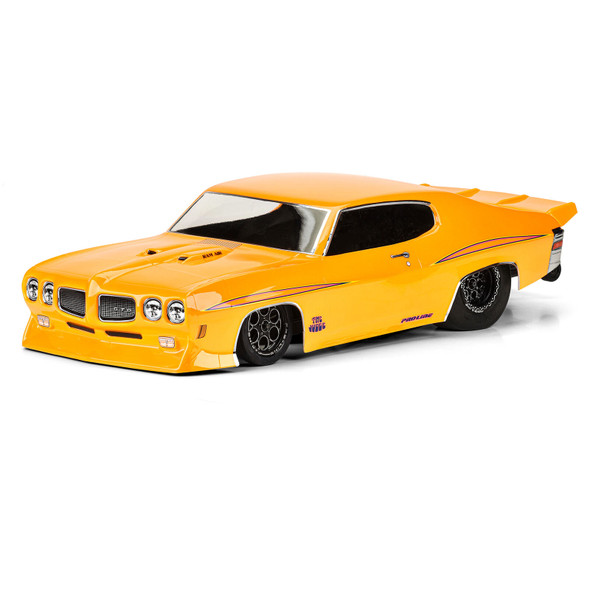 Pro-Line 3588-00 1/10 1970 Pontiac GTO Judge Clear Body Drag Car