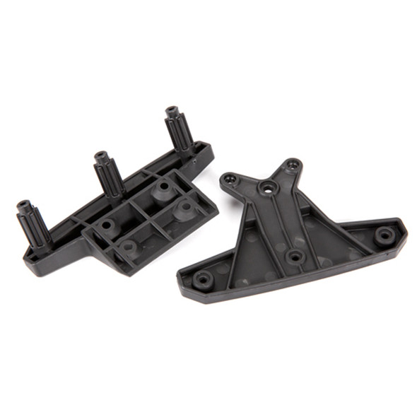 Traxxas 9420 Front Upper & Lower Bumper Chassis : Drag Slash
