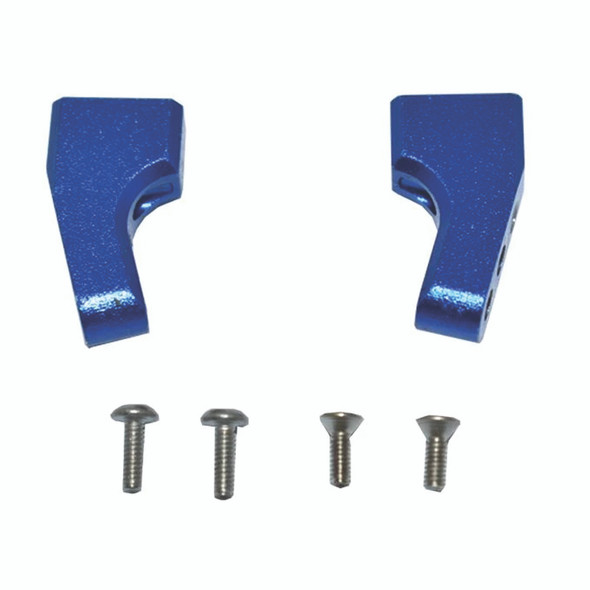 GPM Racing Aluminum Servo Mount Blue : Losi 1/18 Mini-T 2.0