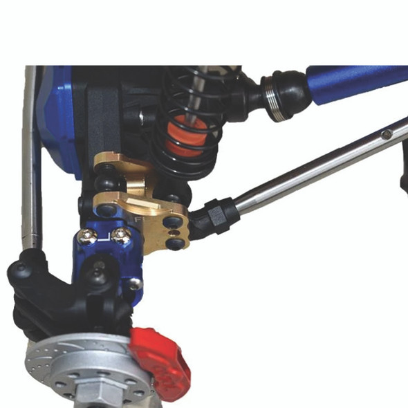 GPM Racing Brass Front Axle Mount Set For Suspension Links : Axial 1/10 RBX10