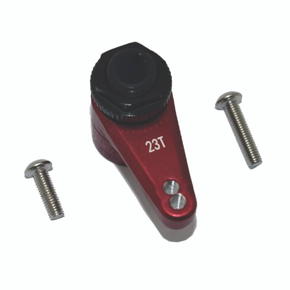 GPM Aluminum 7075 23T Servo Horn w/ Built-In Spring Red : Axial 1/10 RBX10