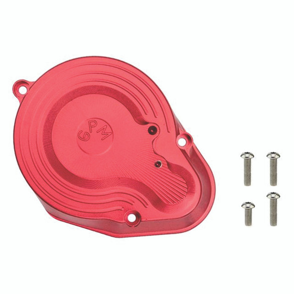 GPM Racing Aluminum Main Gear Cover Red : Axial 1/10 RBX10