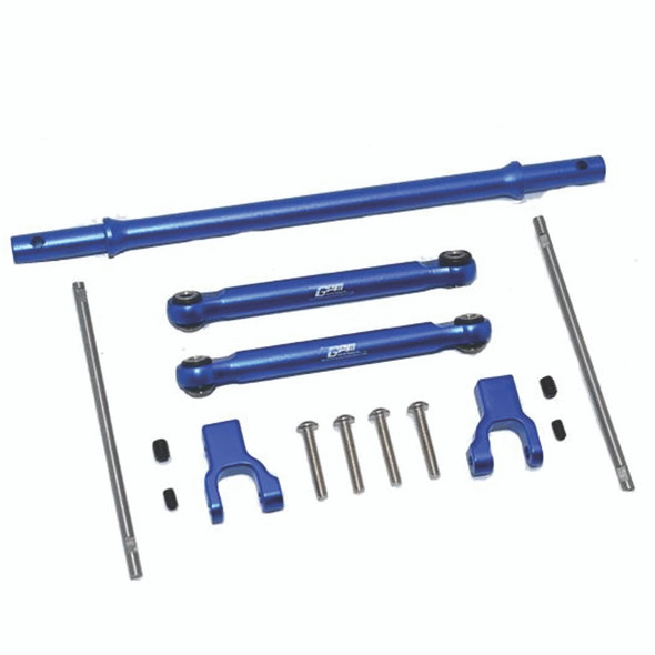 GPM Stainless Steel Rear Sway Bar & Alum Sway Bar Arm & Linkage Blue : RBX10