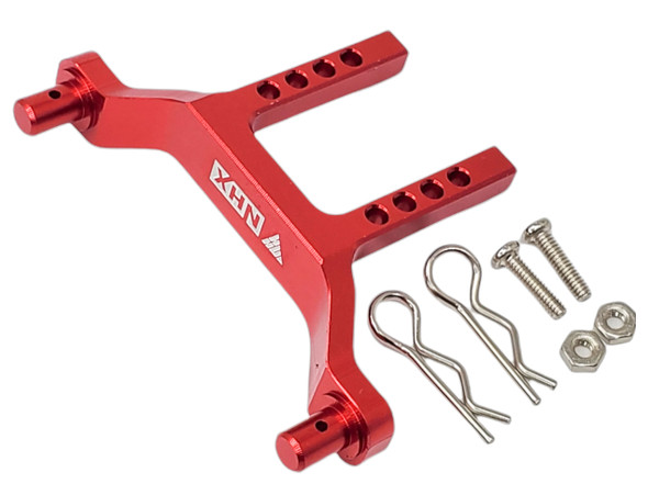 NHX RC Aluminum Front Body Mount For Traxxas 1/18 LATRAX Teton Red