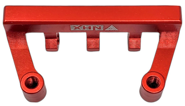 NHX RC Aluminum Chassis Plate Support Rod Holder : Everest Gen7 Sport / Pro Red