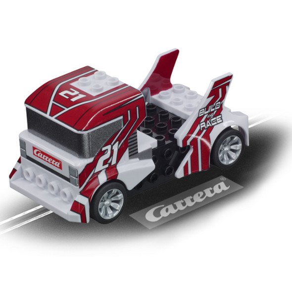 Carrera GO 64191 Build n Race - Race Truck White 1/43 Slot Car