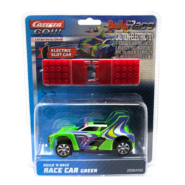 Carrera GO 64192 Build n Race - Race Car Green 1/43 Slot Car