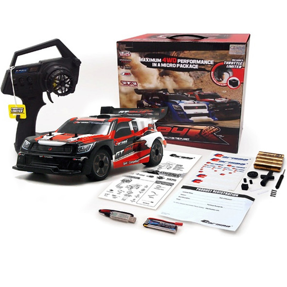 Carisma 57968 GT24R 1/24 Brushless 4WD Micro Rally RTR Red