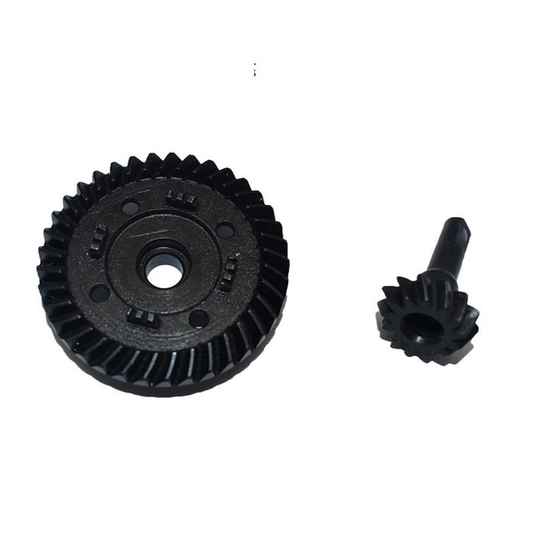 GPM Racing High Carbon Steel Diff Bevel Gear 43T & Pinion Gear 10T Black : Maxx GPM Racing High Carbon Steel Diff Bevel Gear 43T & Pinion Gear 10T Black : Maxx