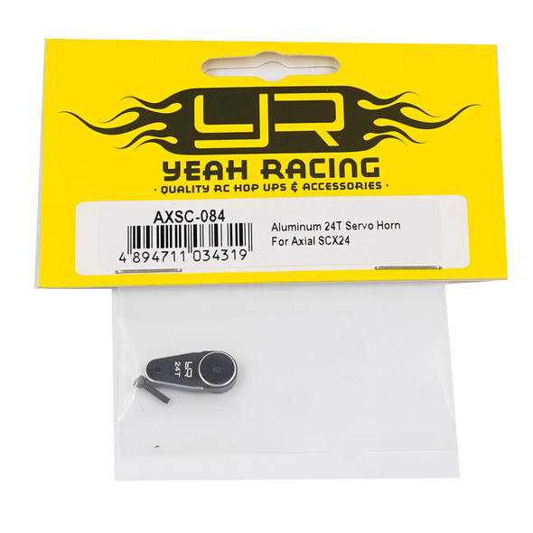 Yeah Racing AXSC-084 Aluminum 24T Servo Horn : Axial SCX24