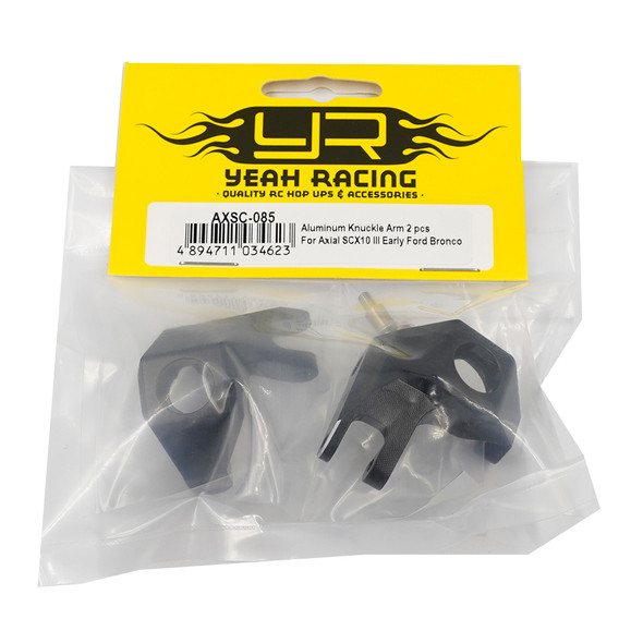 Yeah Racing AXSC-085 Aluminum Knuckle Arm 2 pcs : Axial SCX10 III Early Ford Bronco