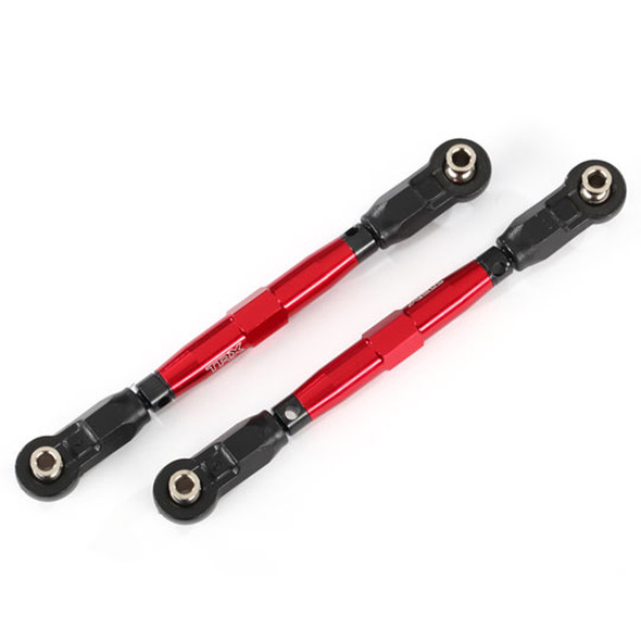 Traxxas 8948R Aluminum Front Toe Links Red : Maxx