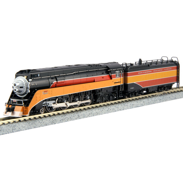 Kato 1260310-DCC GS-4 4-8-4 Daylight Locomotive - Southern Pacific #4454 N Scale