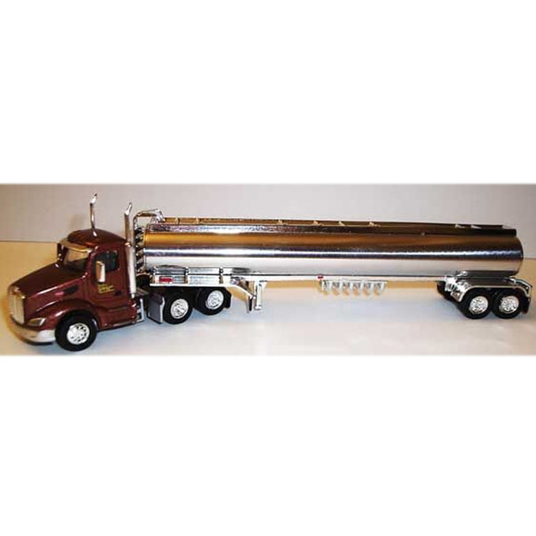 Trucks n Stuff Peterbilt 579 Day-Cab Tractor w/ Gas Williams Tank Lines Trailer HO Scale