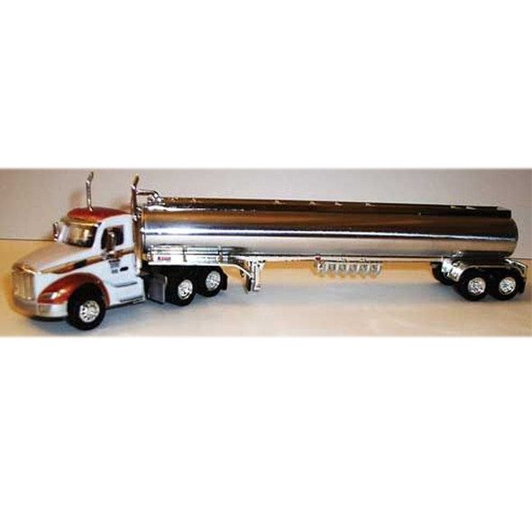 Trucks n Stuff Peterbilt 579 Day-Cab Tractor w/ Cox Petroleum Tank Trailer HO Scale