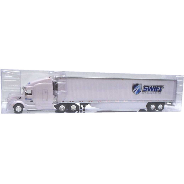 Trucks n Stuff Peterbilt 579 Sleeper Cab Tractor Swift w/ 53' Reefer Trailer HO Scale