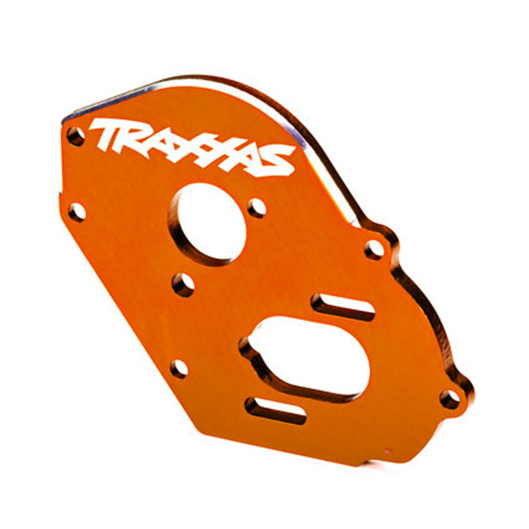 Traxxas 9490A Aluminum Motor Plate Orange 4mm Thick : Drag Slash