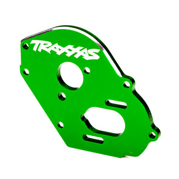 Traxxas 9490G Aluminum Motor Plate Green 4mm Thick : Drag Slash