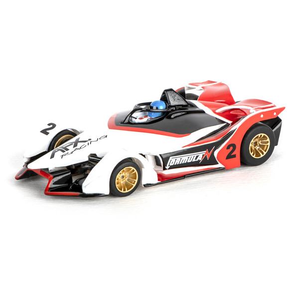 AFX 22015 Mega G+ 2022 Formula N Black / Red / White HO Slot Car