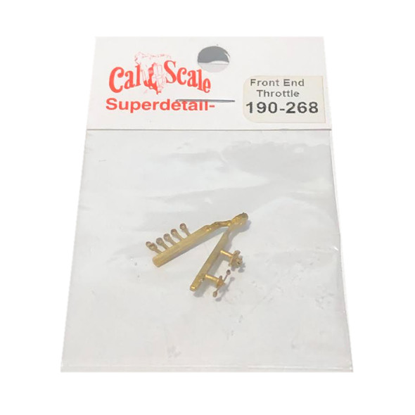 Cal Scale 190-268 Throttles Front End w/ Rods & Guides HO Scale