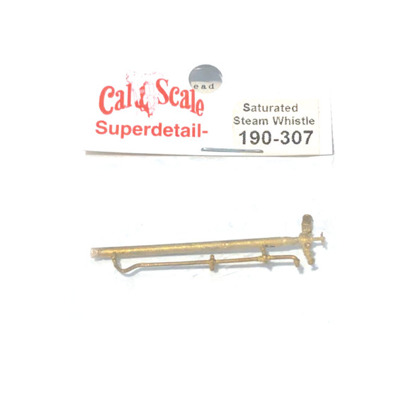 Cal Scale 190-307 Steam Locomotive Whistle Brass Casting Saturated Steam HO Scale