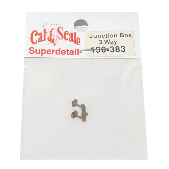 Cal Scale 190-383 Three-Way Junction Boxes HO Scale