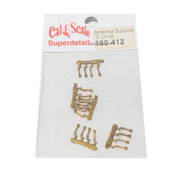 Cal Scale 190-412 PRR Induction Phone Antenna Supports for Diesels E Units HO Scale