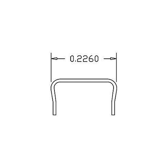 Cal Scale 190-506 Grab Irons (12)  .012" .03cm HO Scale