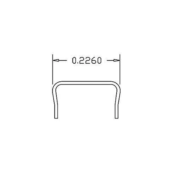 Cal Scale 190-506 Grab Irons (12)  .012" .03cm HO Scale