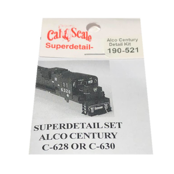 Cal Scale 190-521 Diesel Grab Iron & Detail Kits ALCO Century Series C-628 or C-630 HO Scale