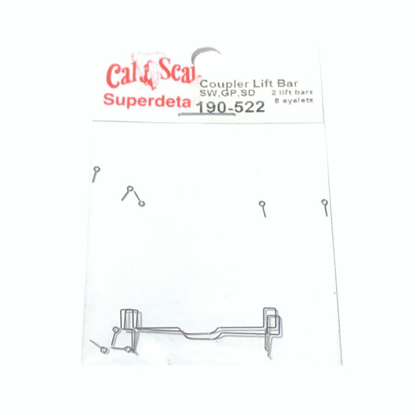 Cal Scale 190-522 Coupler Lift Bars For EMD GP & SD Units 1 Pair HO Scale