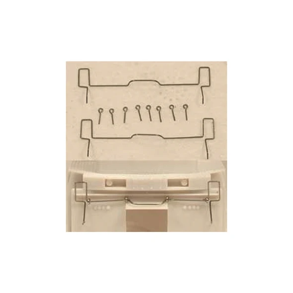 Cal Scale 190-522 Coupler Lift Bars For EMD GP & SD Units 1 Pair HO Scale
