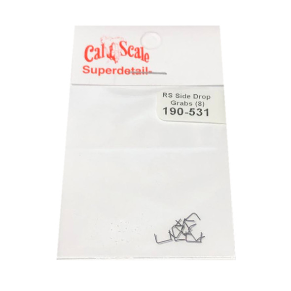 Cal Scale 190-531 Grab Irons for RS Diesels Side Mount Drop Style (8) HO Scale