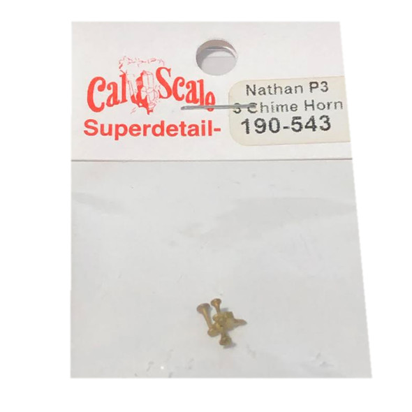 Cal Scale 190-543 Airhorn Nathan P3 - 2 Bells Forward / 1 Bell Back HO Scale