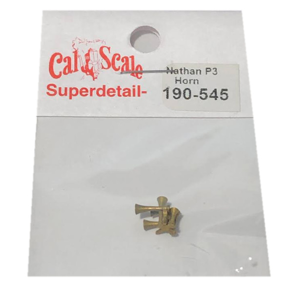 Cal Scale 190-545 Air Horn Nathan P3 w/ All Bells Forward HO Scale