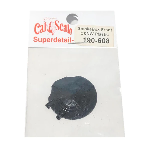 Cal Scale 190-608 Chicago & North Western-Style Smoke Box Front Plastic HO Scale