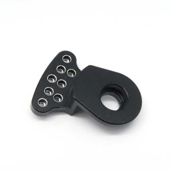 GPM Racing Aluminum Servo Saver (2mm Thread) Black : 1/10 Tamiya DT-03