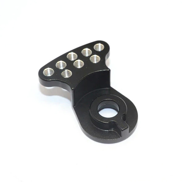 GPM Racing Aluminum Servo Saver (3mm Thread) Black : 1/10 Tamiya DT-03
