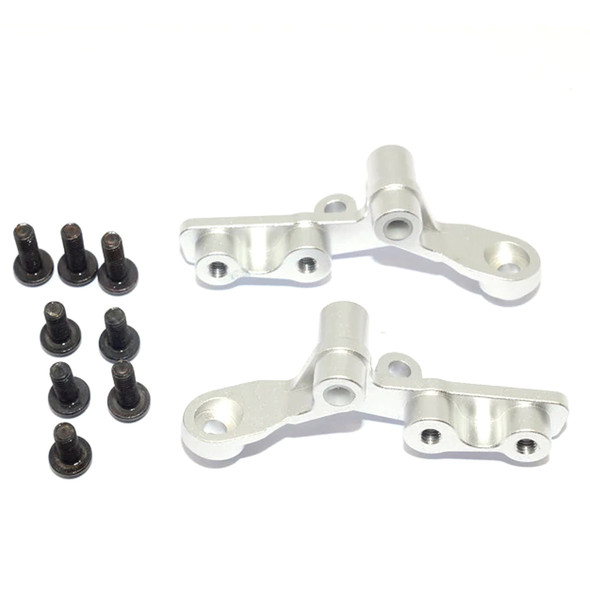 GPM Racing Aluminum Front Rocker Arm Silver : 1/10 Tamiya DT-03