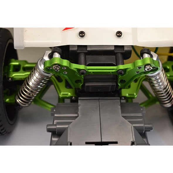 GPM Racing Aluminum Front Shock Tower Black : 1/10 Tamiya DT-03