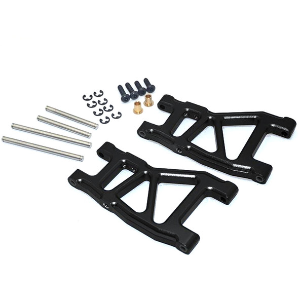 GPM Racing Aluminum Rear Lower Suspension Arm Black : 1/10 Tamiya DT-03