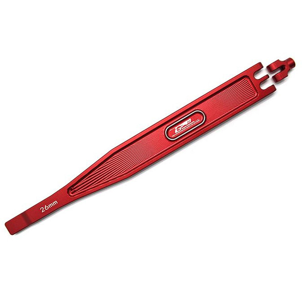 GPM Racing Aluminum Battery Hold-Down Plate Red : 1/10 Traxxas 4-Tec 3.0